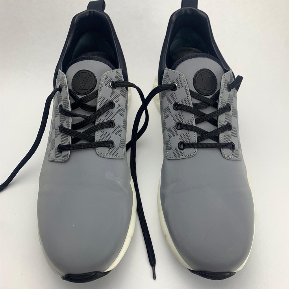 Louis Vuitton Nylon Suede Damier Fastlane - Picture 3 of 14